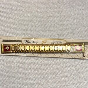 Vintage Masonic Mambro Watch Band stainless steel, new in original packaging.
